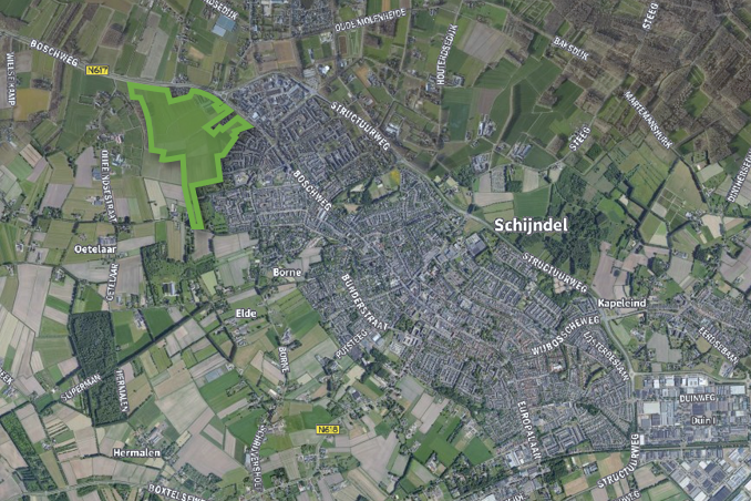 Planologische scan uitbreiding Schijndel en St Oedenrode